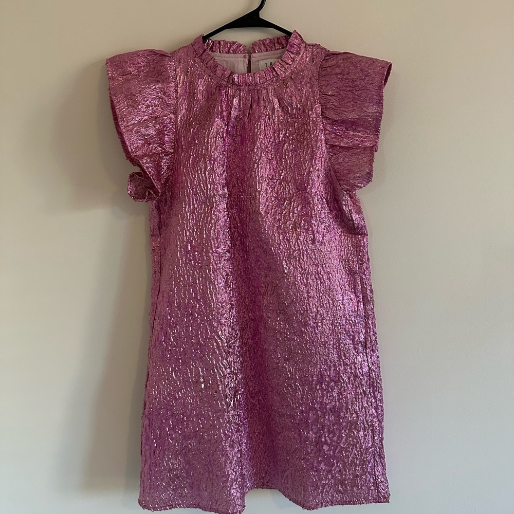 Pink Ruffled Dress